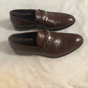 Johnston Murphy Cognac Bit Leather Loafer -72